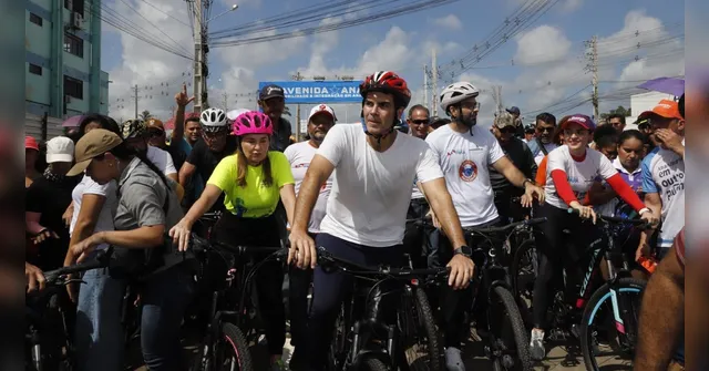 Imagem ilustrativa da notícia Helder inaugura viaduto e entrega nova avenida Ananin