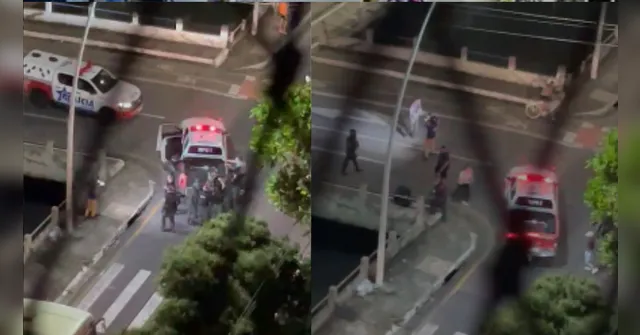 Imagem ilustrativa da notícia Vídeo: PM é baleado em troca de tiros em posto de gasolina