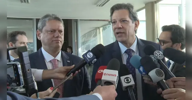 Imagem ilustrativa da notícia Bolsonaro fica "transtornado" com a união Haddad-Tarcísio