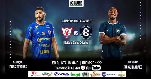 Imagem ilustrativa da notícia Tem Jogo no DOL e na Clube: ouça aqui Águia de Marabá x Remo