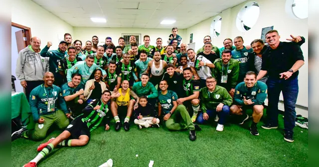 Imagem ilustrativa da notícia América-MG bate Fortaleza e conquista 1ª vitória na Série A