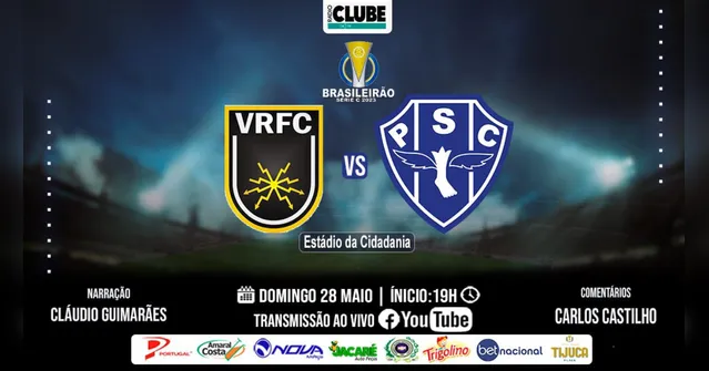 Imagem ilustrativa da notícia Tem Jogo no DOL! Ouça Volta Redonda-RJ X Paysandu