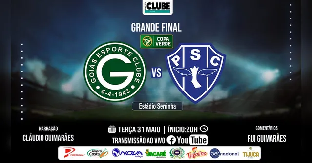Imagem ilustrativa da notícia Tem Jogo no DOL e na Clube: ouça aqui Goiás x Paysandu