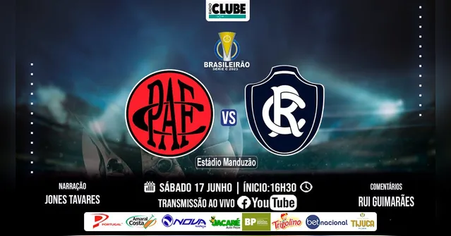 Imagem ilustrativa da notícia Tem Jogo no DOL: acompanhe ao vivo Pouso Alegre x Remo