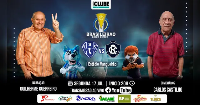 Imagem ilustrativa da notícia Tem Jogo no DOL e na Clube: ouça Paysandu x Remo