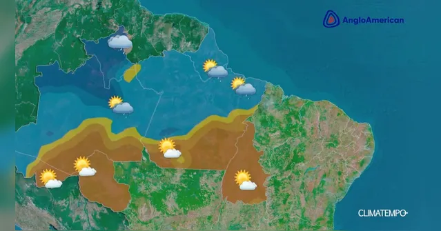 Imagem ilustrativa da notícia Confira a previsão do tempo para esta quinta-feira em Belém