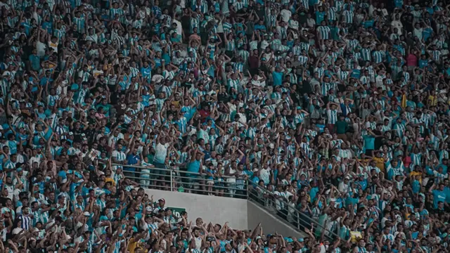 Imagem ilustrativa da notícia Torcida do Paysandu vence Re-Pa também nas arquibancadas