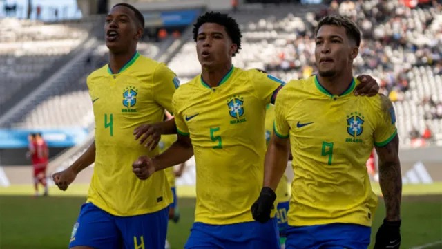 Imagem ilustrativa da notícia Brasil goleia Tunísia e avança no Mundial sub-20