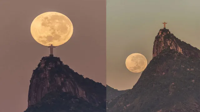 Imagem ilustrativa da notícia Foto de Cristo Redentor 'segurando' a Lua viraliza na web