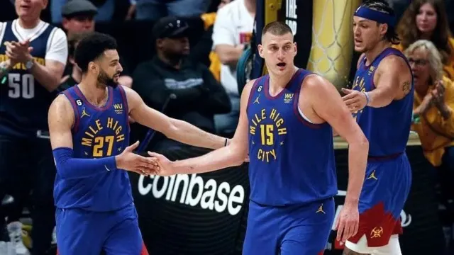 Imagem ilustrativa da notícia Nuggets tentam quebrar jejum de mais de meio século na NBA