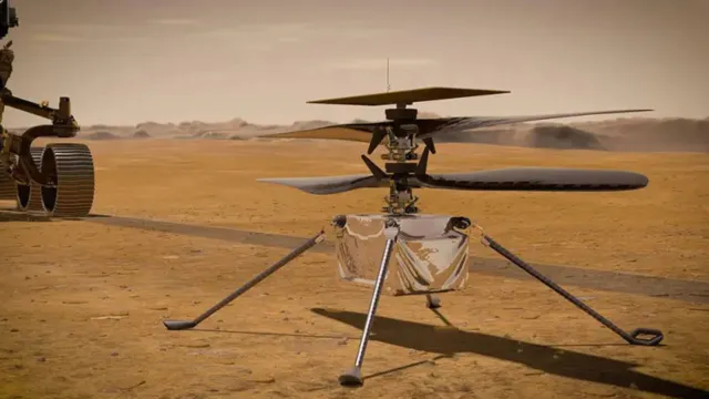 Imagem ilustrativa da notícia Drone da Nasa se comunica após 63 dias de silêncio em Marte 