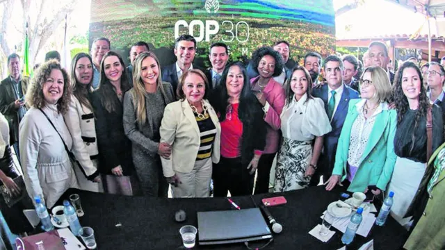 Imagem ilustrativa da notícia Helder destaca COP 30 em Belém no encontro do MDB