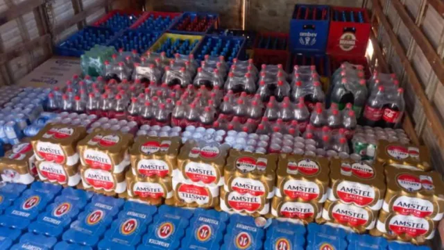 Imagem ilustrativa da notícia Bombons? Fiscalização apreende 776 pacotes de bebidas