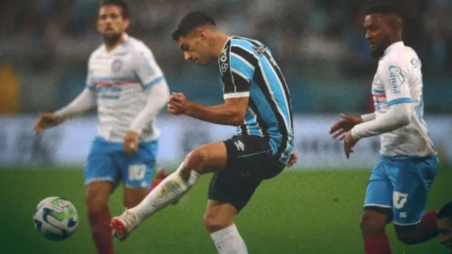 Imagem ilustrativa da notícia Copa do Brasil: Grêmio bate o Bahia e vai à semifinal
