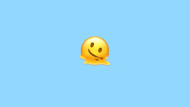 Imagem ilustrativa da notícia Carinha derretendo é eleito o emoji que mais representa 2023