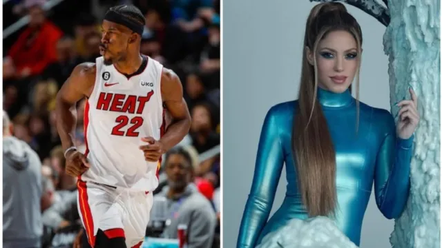 Imagem ilustrativa da notícia Shakira e Jimmy Butler podem estar vivendo um romance