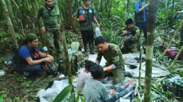Imagem ilustrativa da notícia Crianças achadas na selva fugiram de chamados de militares