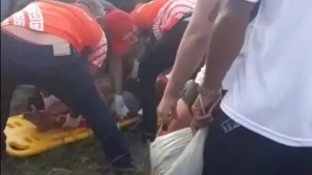 Imagem ilustrativa da notícia Vídeo: mulher cai de cavalo desgovernado no Marajó