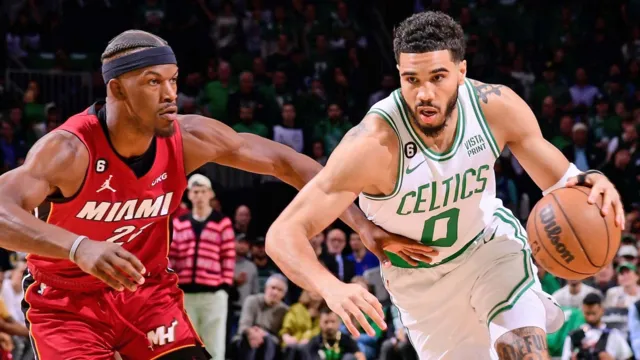 Imagem ilustrativa da notícia Miami Heat vence o Celtics e abre 2 a 0 nas finais do Leste