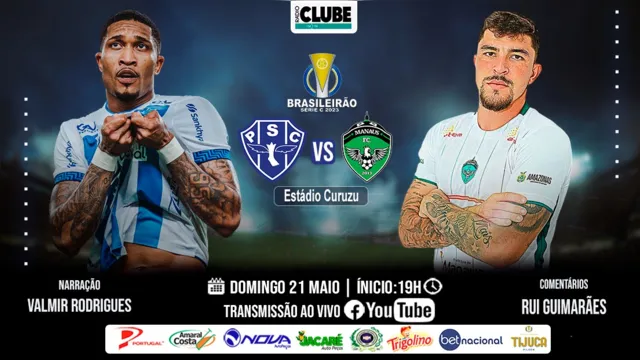 Imagem ilustrativa da notícia Tem Jogo no DOL: acompanhe ao vivo Paysandu x Manaus