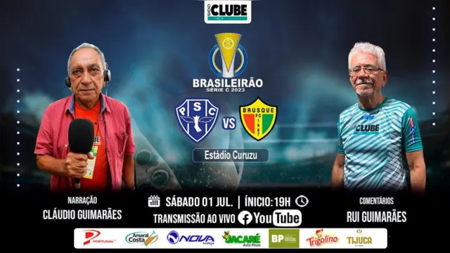 Imagem ilustrativa da notícia Tem Jogo no DOL e na Clube: ouça aqui Paysandu x Brusque