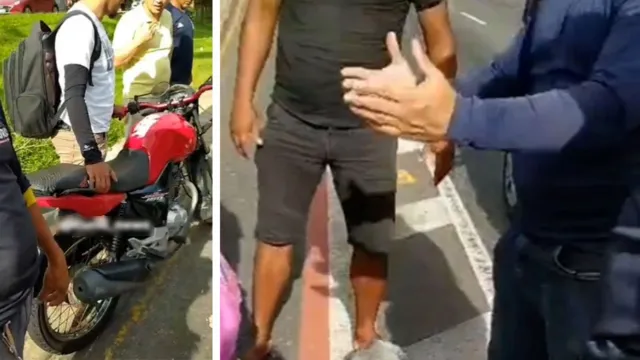 Imagem ilustrativa da notícia Idosa é atropelada por motociclista na avenida João Paulo