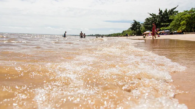 Imagem ilustrativa da notícia Praia de Belém é considerada imprópria para banho. Veja qual