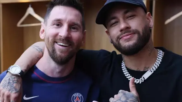 Imagem ilustrativa da notícia Neymar dá adeus a Messi no PSG: "Não saiu como pensávamos"