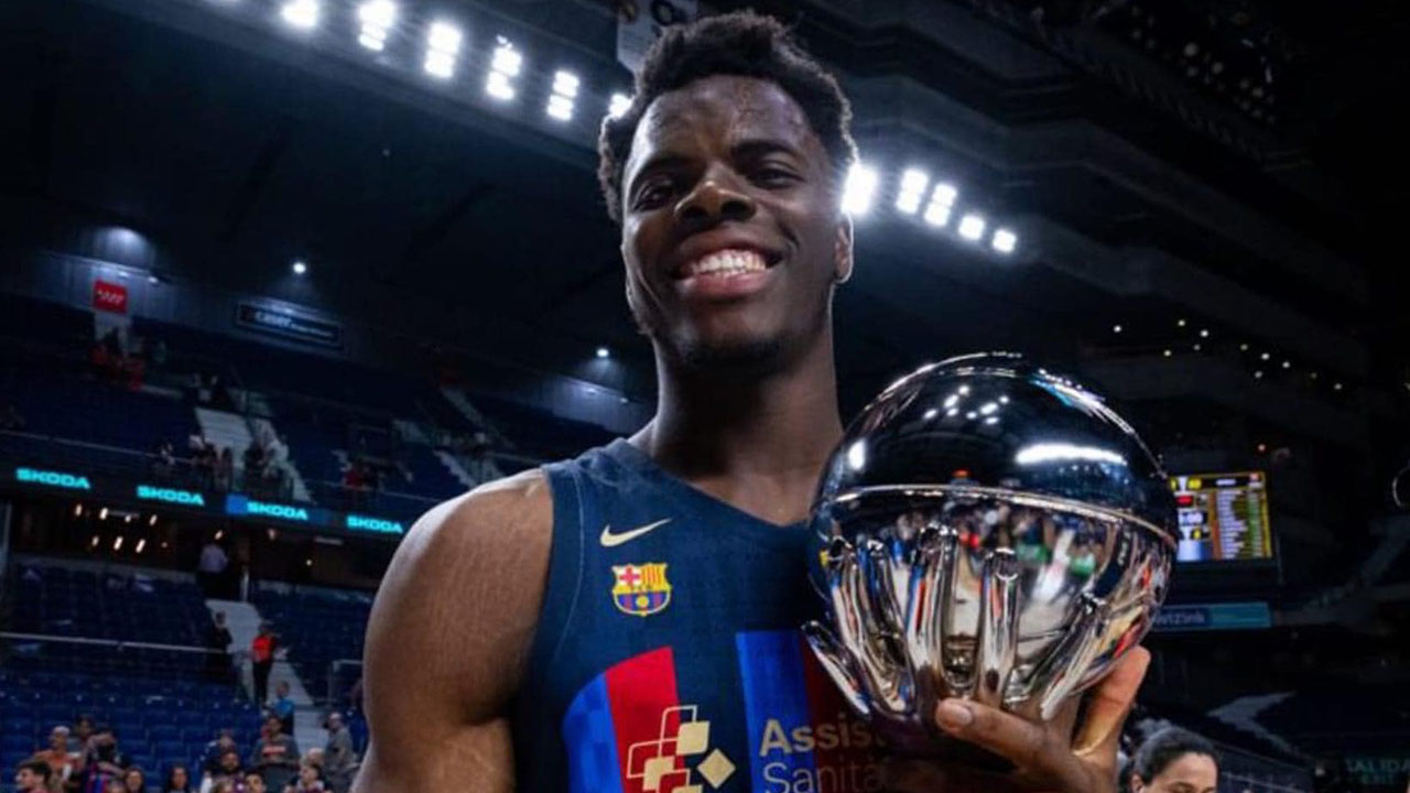 Imagem ilustrativa da notícia Jogador do Barcelona sofre racismo em jogo de basquete