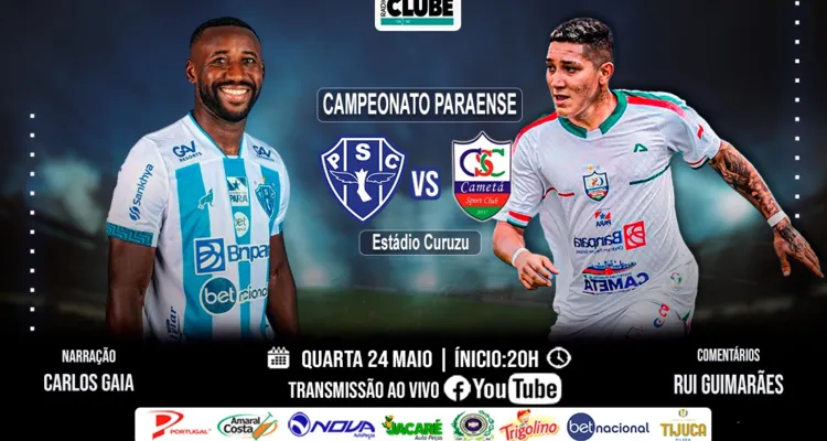 Imagem ilustrativa da notícia Tem Jogo no DOL: acompanhe ao vivo Paysandu x Cametá