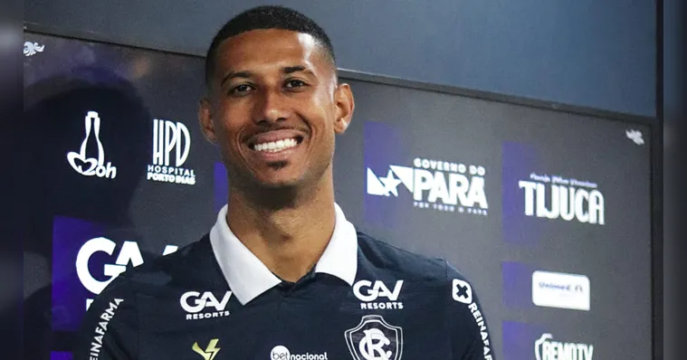 Imagem ilustrativa da notícia Atacante Rafael Silva é apresentado no Clube do Remo