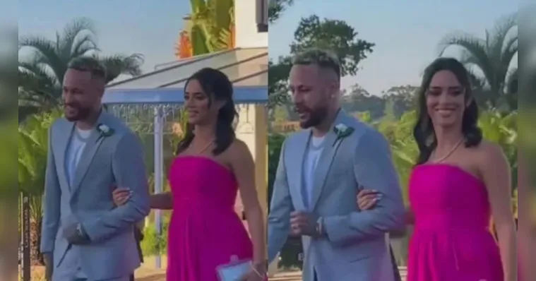 Imagem ilustrativa da notícia Após rumores de traição, Bruna e Neymar aparecem juntos