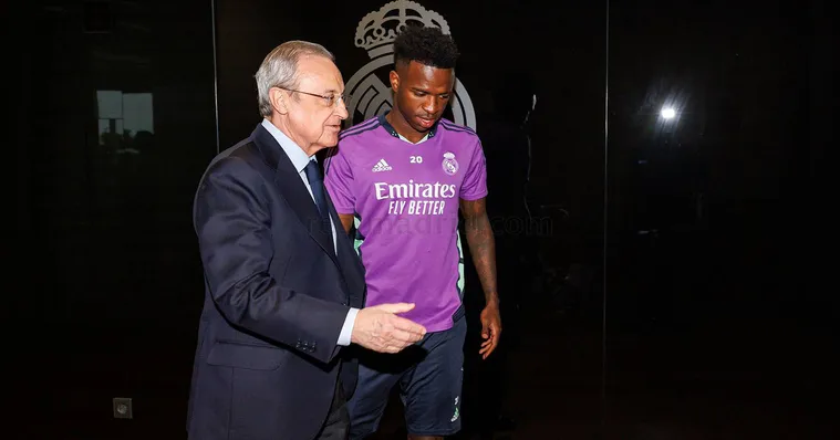 Imagem ilustrativa da notícia Postura do Real em casos de racismo irrita estafe de Vini Jr