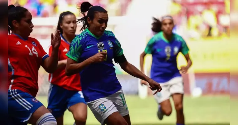 Imagem ilustrativa da notícia Seleção Brasileira feminina vence de goleada o Chile 
