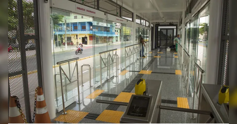 Imagem ilustrativa da notícia Furto de fiação elétrica interrompe o BRT em Belém
