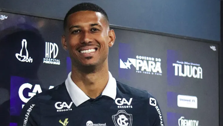 Imagem ilustrativa da notícia Atacante Rafael Silva é apresentado no Clube do Remo