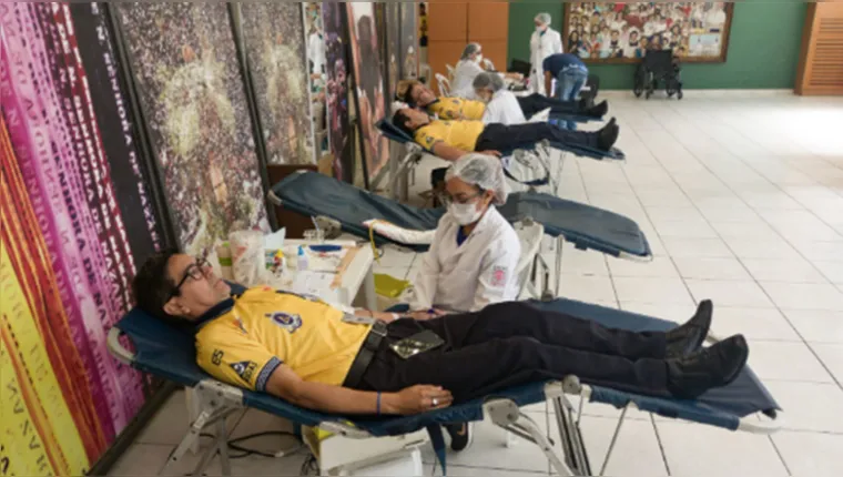 Imagem ilustrativa da notícia Guarda de Nazaré promove doação de sangue ao Hemopa