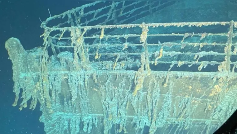 Imagem ilustrativa da notícia Submarino destruído estava a cerca de 500 metros do Titanic