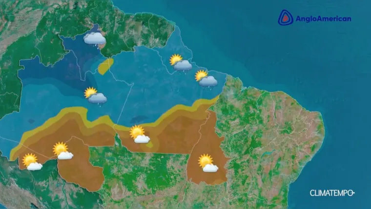 Imagem ilustrativa da notícia Confira a previsão do tempo para esta quinta-feira em Belém