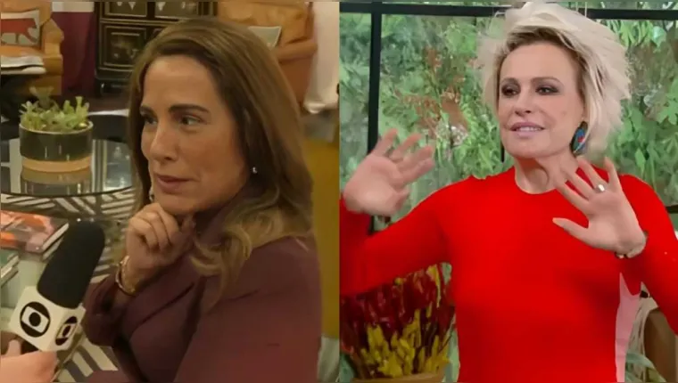 Imagem ilustrativa da notícia Gloria Pires e Ana Maria Braga vivem climão ao vivo na Globo