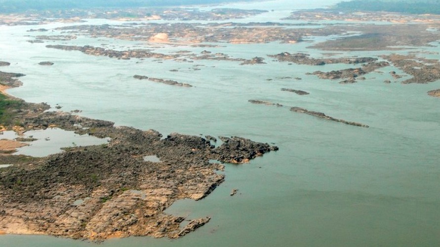 Obras do Pedral do Lourenço devem retirar as pedras de um trecho do rio Tocantins para tornar o local navegável