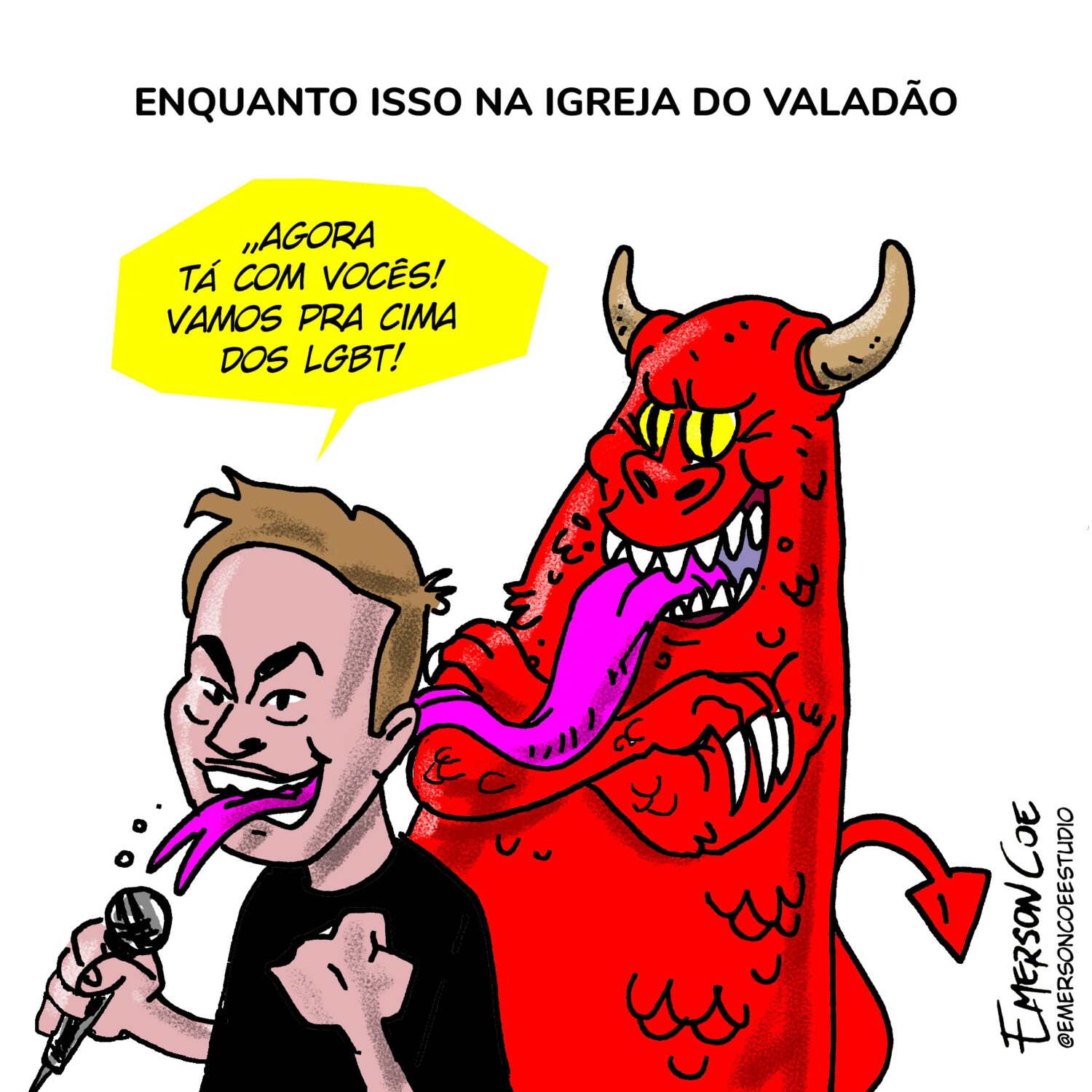 Imagem ilustrativa da notícia Pastor afirma que 'Deus mataria' LGBTQIA+