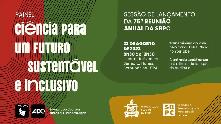 A sessão é aberta à comunidade, que poderá participar presencialmente ou acompanhar pelo canal oficial da UFPA no YouTube.