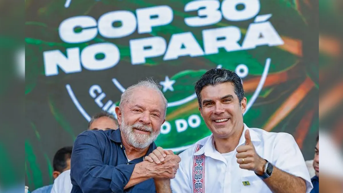 Imagem ilustrativa da notícia Helder Barbalho é apontado como vice de Lula em 2026 