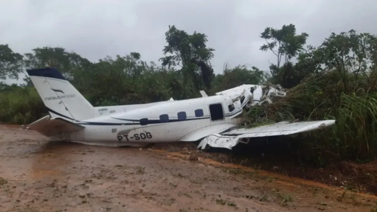 Imagem ilustrativa da notícia Veja lista de vítimas fatais após queda de avião no Amazonas
