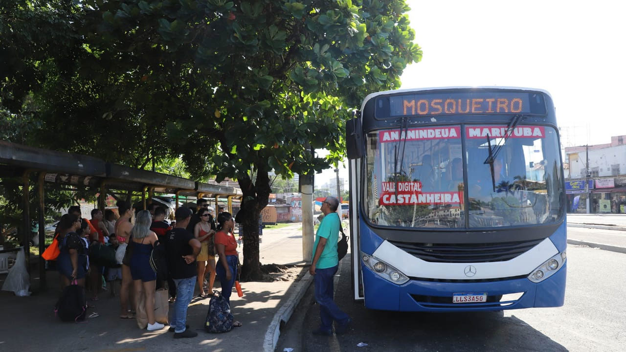 Mosqueiro tem reforço na frota de ônibus durante o feriado 