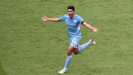 Rodri fez o gol da vitória por 2 a 1 sobre o Sheffield, neste domingo (27), pela Premier League.