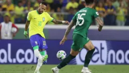 Neymar marcou dois gols contra a Bolívia e deu assistência para gol de Marquinhos diante do Peru.