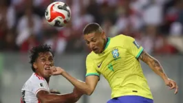 Com gol anulado contra o Peru, Richarlison ampliou para cinco jogos o jejum de gols pela Seleção.