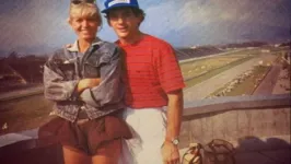 Xuxa Meneghel e Ayrton Senna